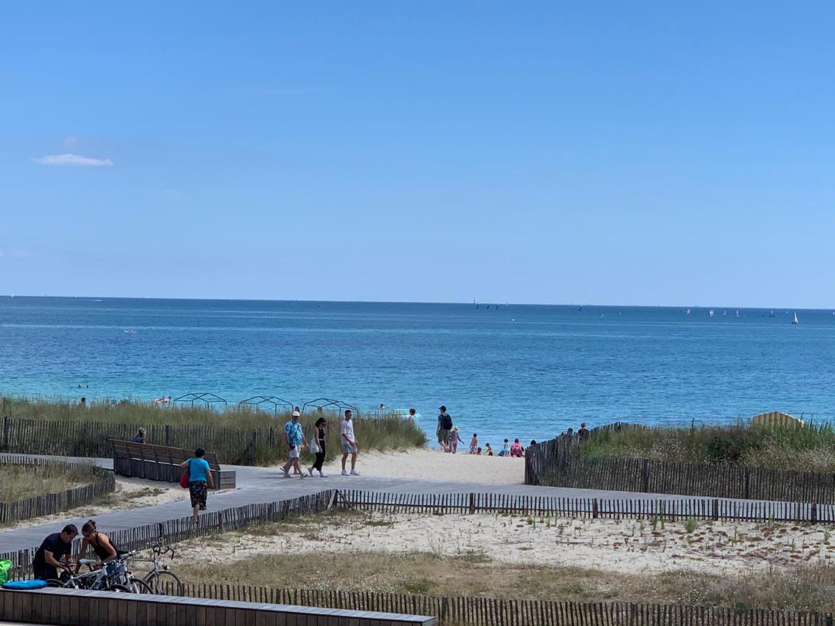 Carnac : Appt 4 P. Face Mer Vue Exceptionnelle Buitenkant foto